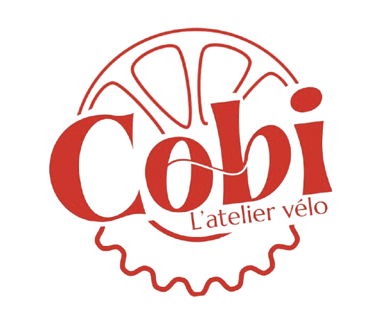 Logo COBI rouge sans fond